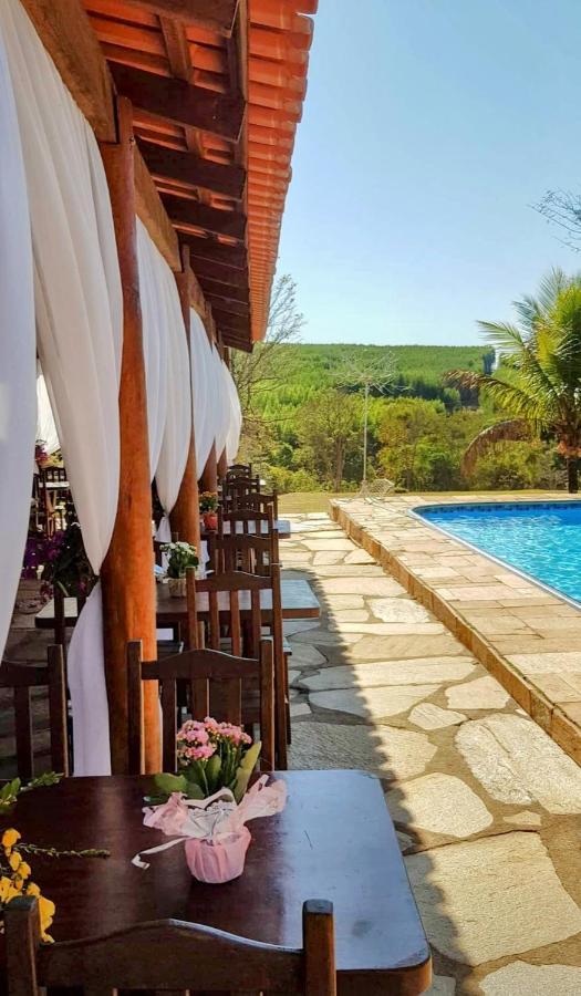 Hotel Fazenda Serra Da Irara Corumbá de Goiás Exteriör bild